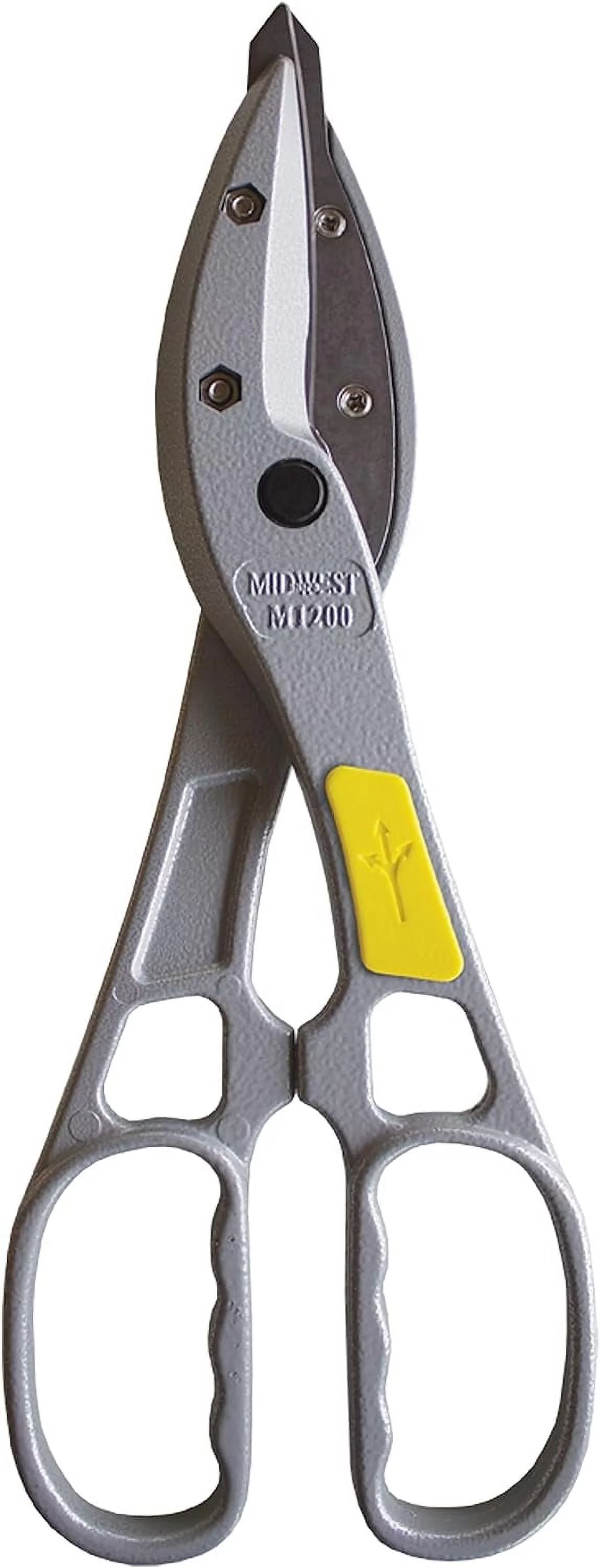 Magsnips Replaceable Blade Snip - Straight Cut Regular Sheet Material Cutting Shears With All Purpose Blades  Handles - MWT-1200