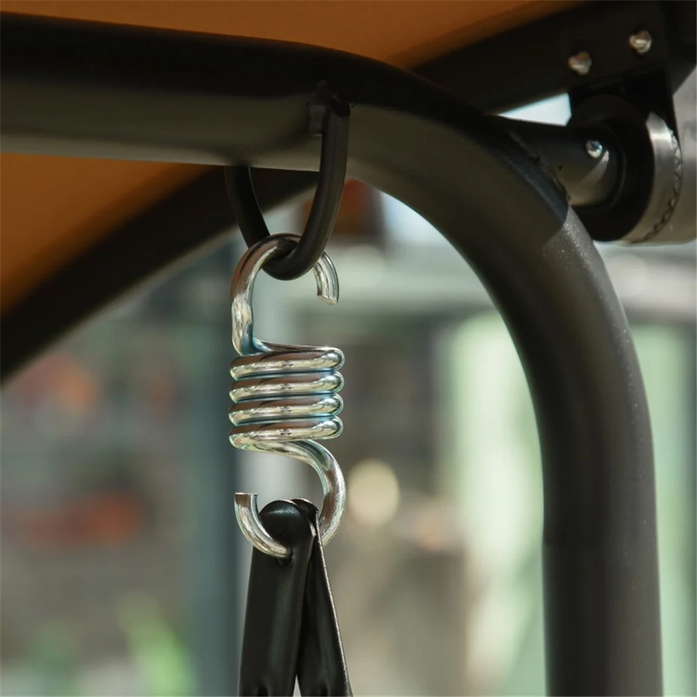 3-Seater Outdoor Patio Swing with Canopy - Comfortable Seating, Durable Construction, Perfect for Family Bonding