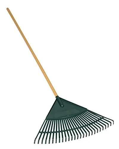 Seymour LF-20 48-Inch Wood Handle 26 Tine Poly Head Leaf Rake