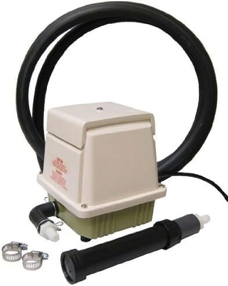 LA5W Deluxe Aeration Kit For 1500 To 3000 Gallon Ponds | 25 Watts 115 Volts | Super Quiet | Three Year Warranty