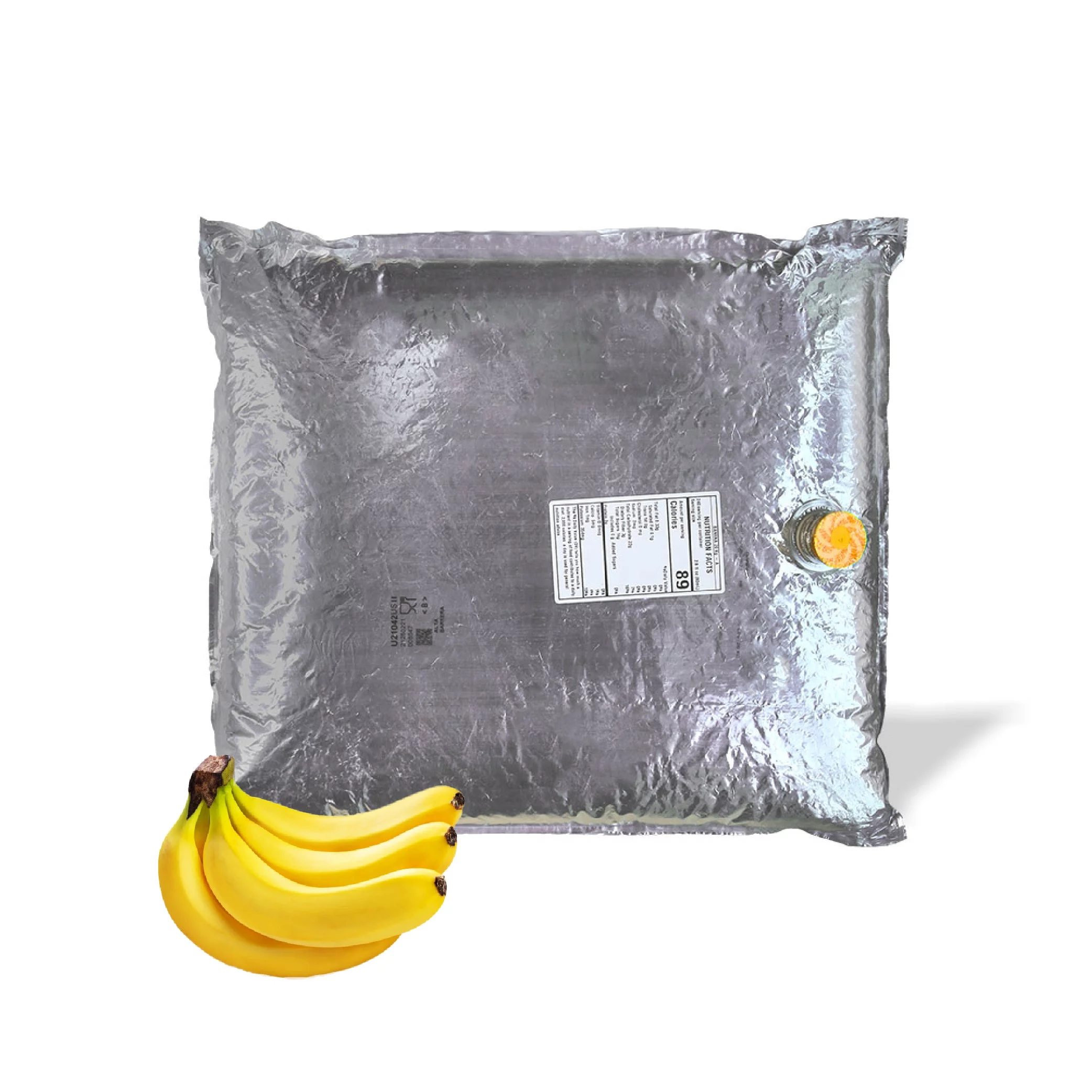 11 Lb Banana Aseptic Fruit Pur�e Bag