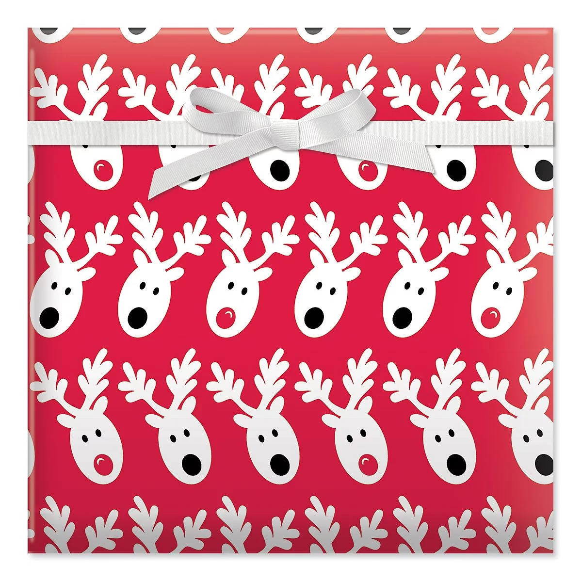 Current Tipsy Reindeer Jumbo Rolled Gift Wrap, 1 Giant Roll, 23