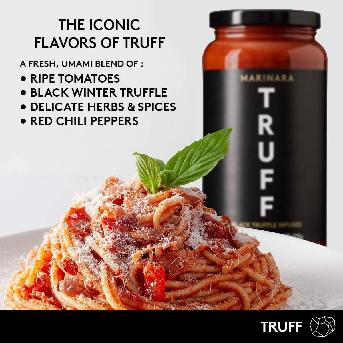 TRUFF Black Truffle Marinara Pasta Sauce