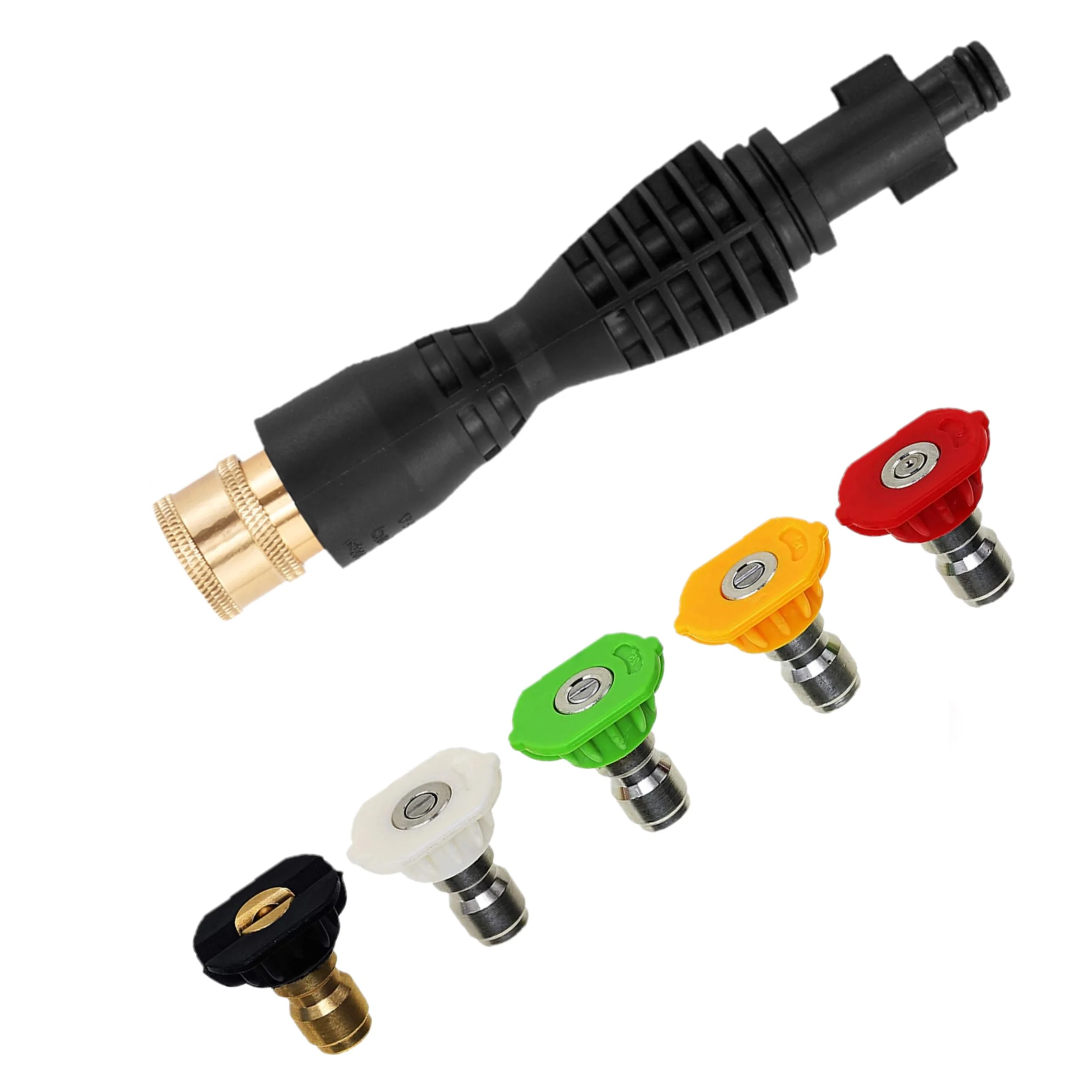 PWACCS Pressure Washer Gun Adapter Kit – Power Washer Gun Fittings with 1/4