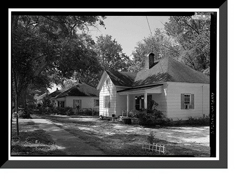 Historic Framed Print, 800 Elm Street (House), 800 Elm Street, La Grange, Troup County, GA, 17-7/8
