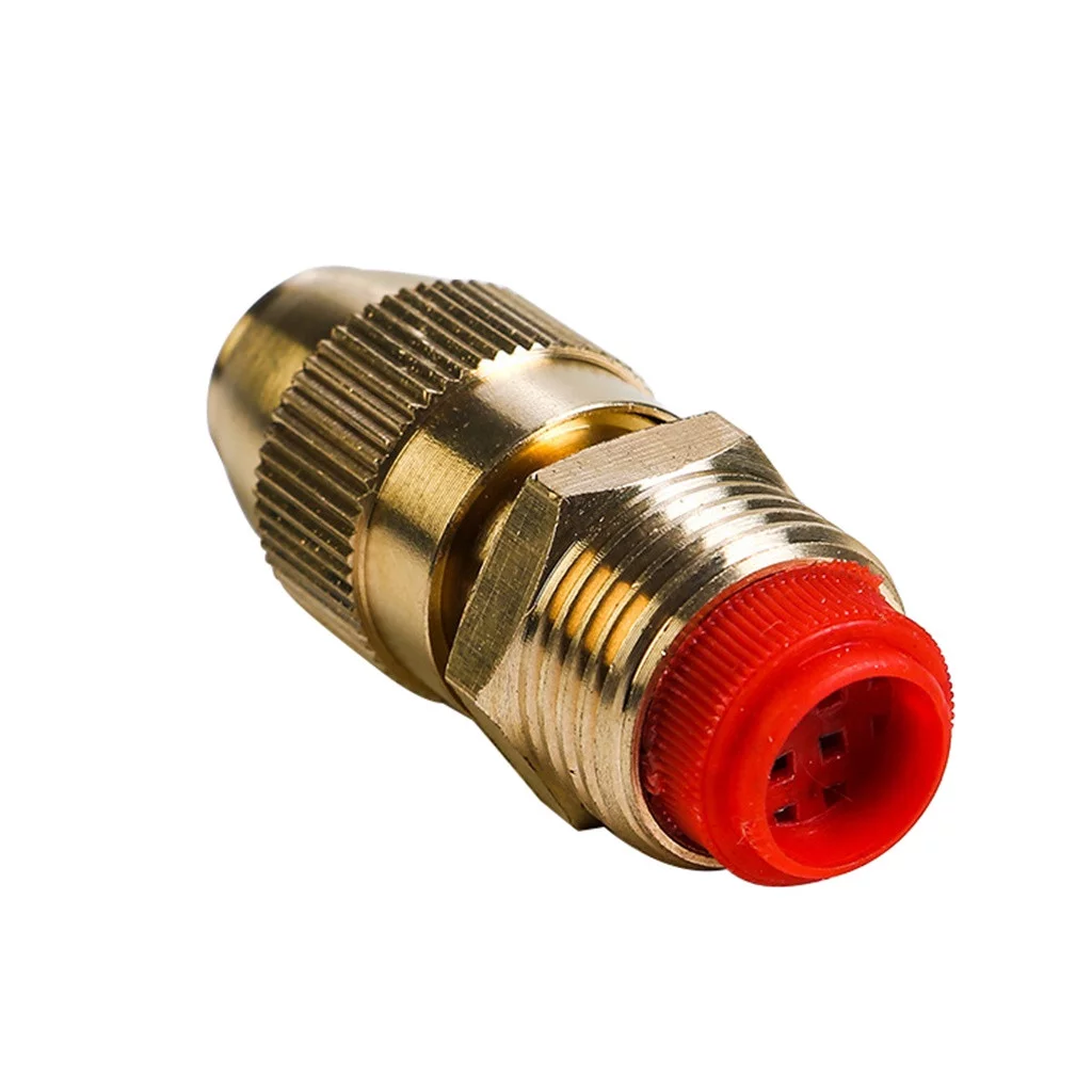 Fridja Garden Hose Nozzle Faucet Sprinkler Nozzle 1/2Inch External Thread Brass Nozzle