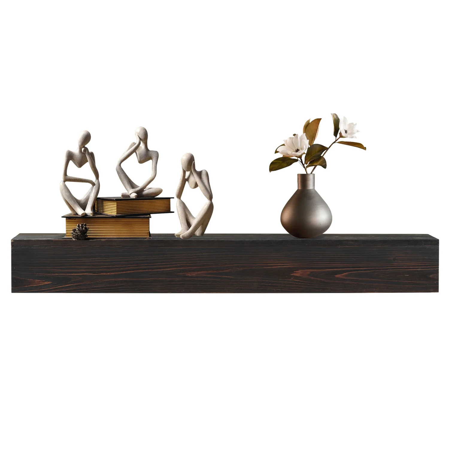 YLtoohoom Wood Lounge Patio Chair for Garden Outdoor Wooden Folding Adirondack Chair  Solid Cedar Wood Lounge Patio Chair for Garden  Lawn  Backyard