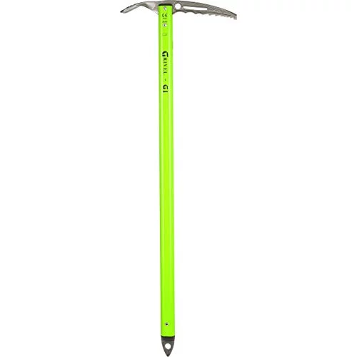 G1 Carbon Steel Mountaineering Axe, 74Cm, Green