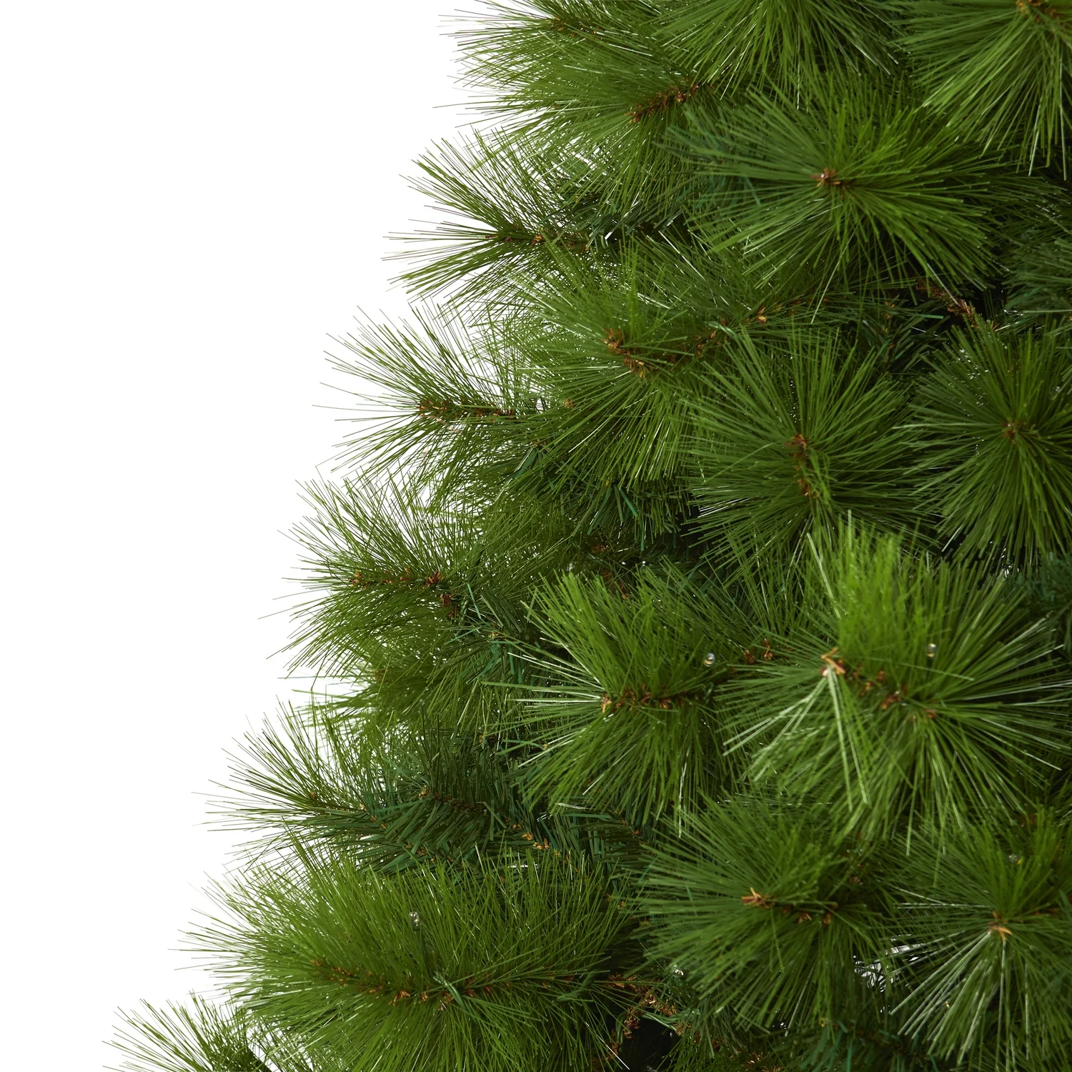 HomeStock Naturally Nice 6Ft. Green Scotch Pine Artificial Christmas Tree With 300 Clear Led Lights