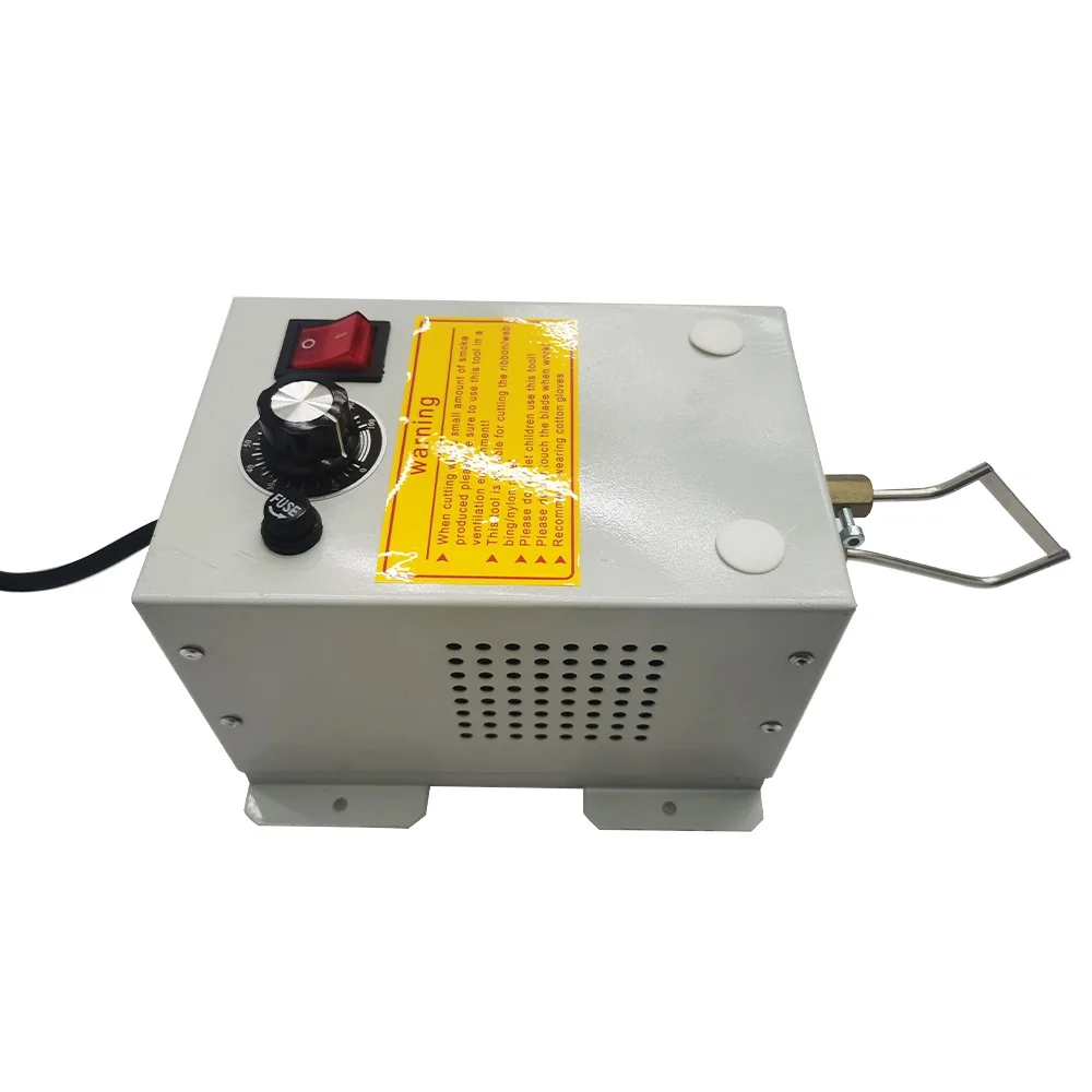 Techtongda Electric Hot Knife Rope Cutter Ribbon Cutter Hot Melt Cutting Machine Temperature Adjustable