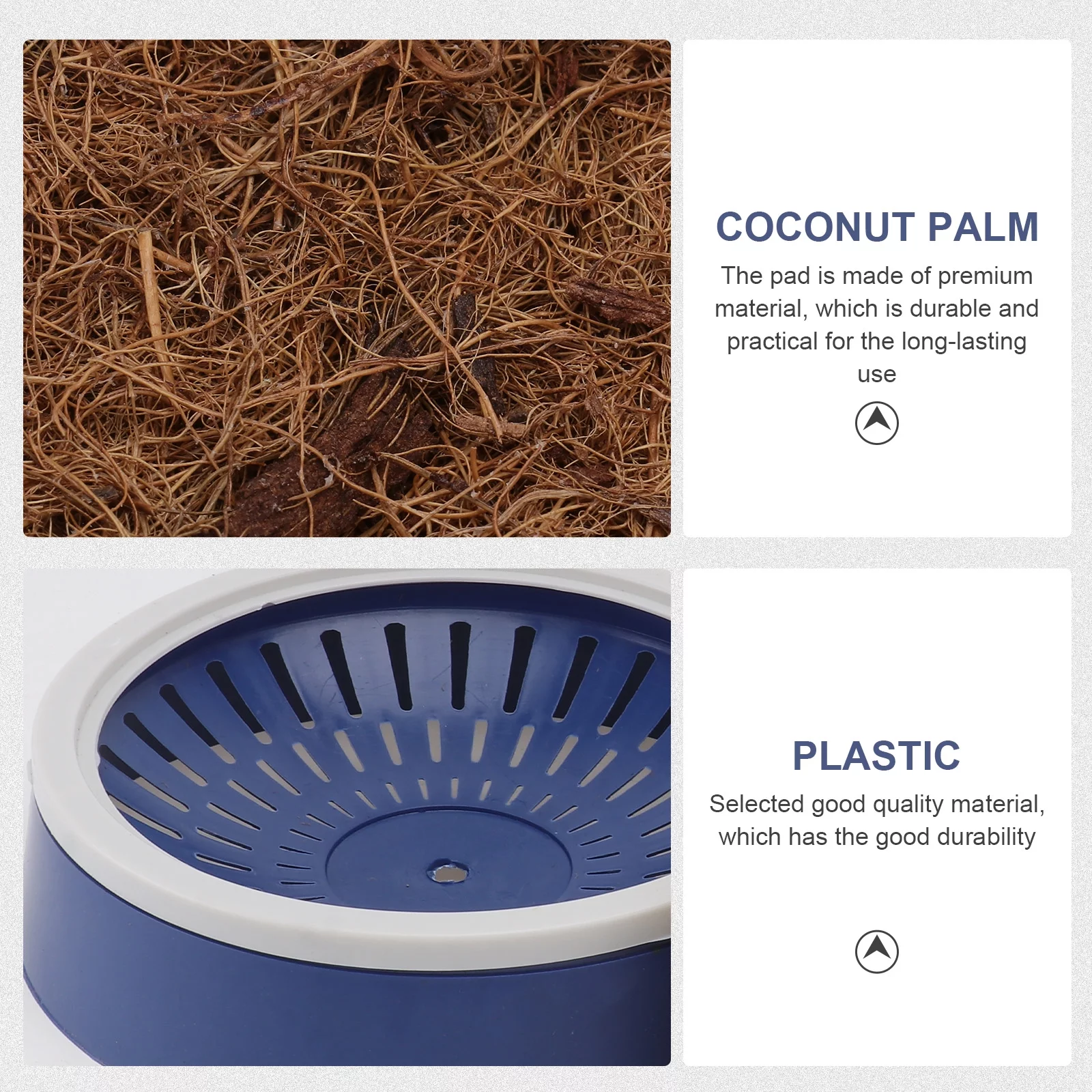 2 Sets Pigeon Nest Coconut Cushion Bird Egg Pet Nest Pet Supplies Bird Supply