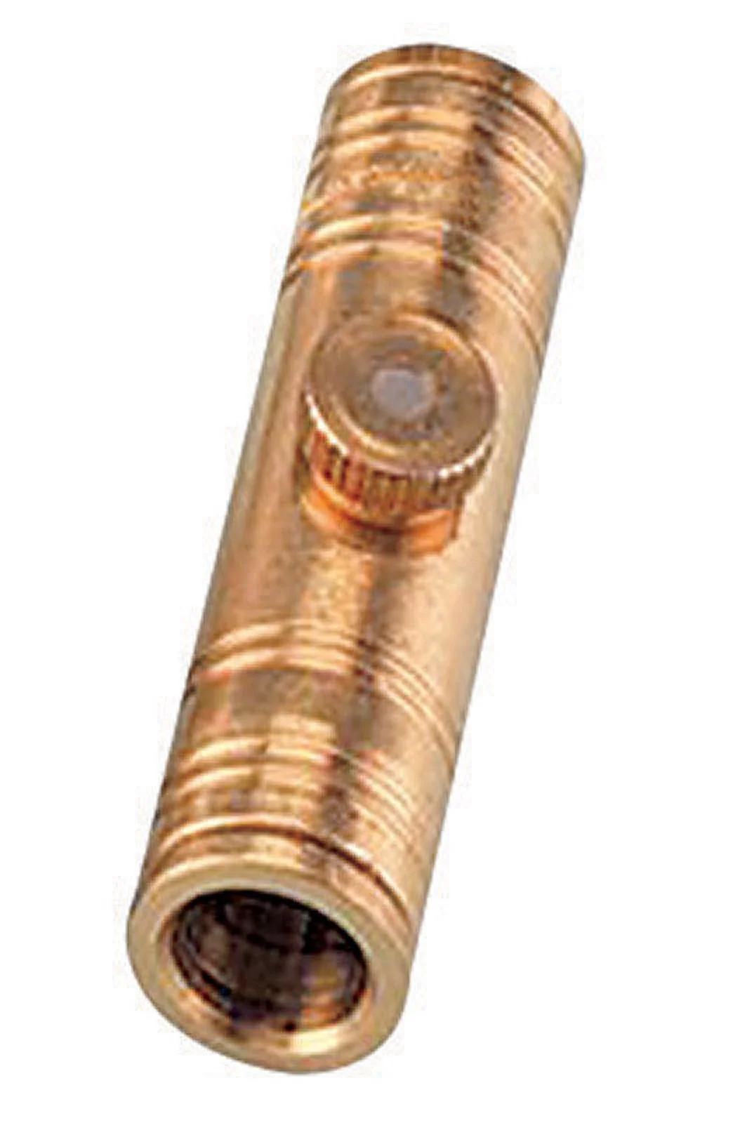 1 Pc, Orbit Brass Misting Slip-Lok Tee 1 Pk