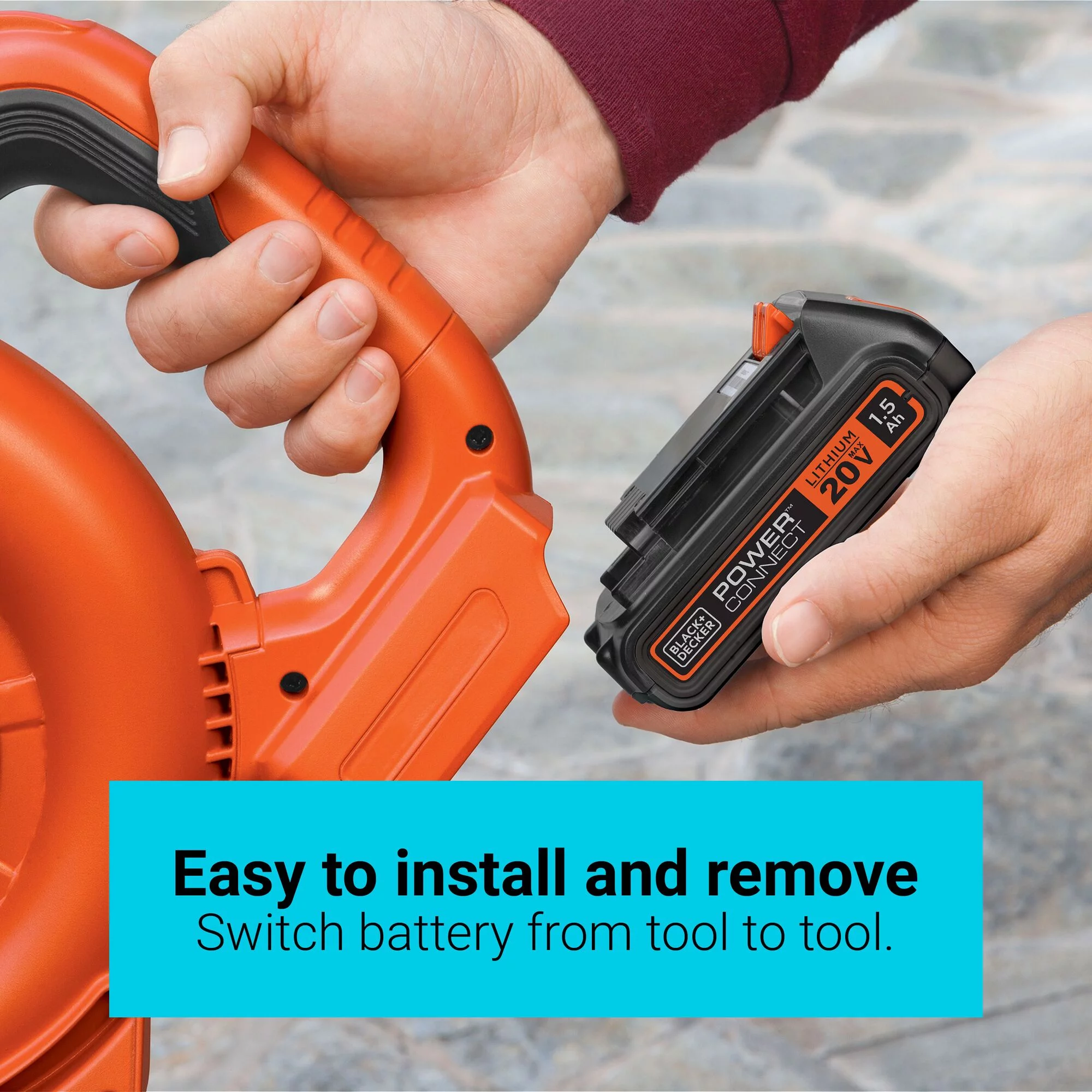 BLACK+DECKER LBXR20CK 20V Battery + Cup Charger