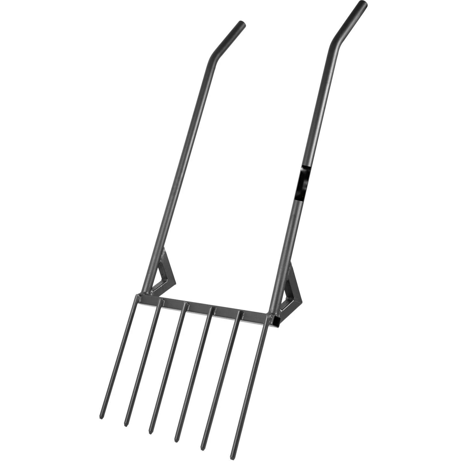 BENTISM Broadfork Cultivating Tool Broad Fork 6 Steel Tines 45in for Gardening