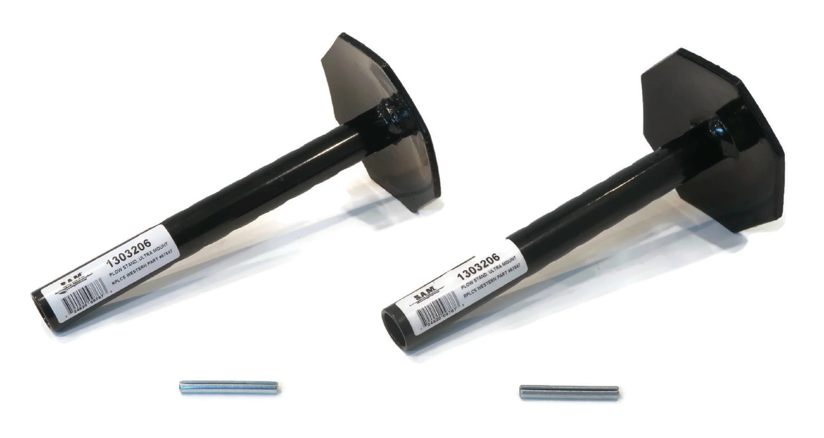 Buyers Products Set of 2 Snowplow Stands & Roll Pins for Western Enforcer Plow