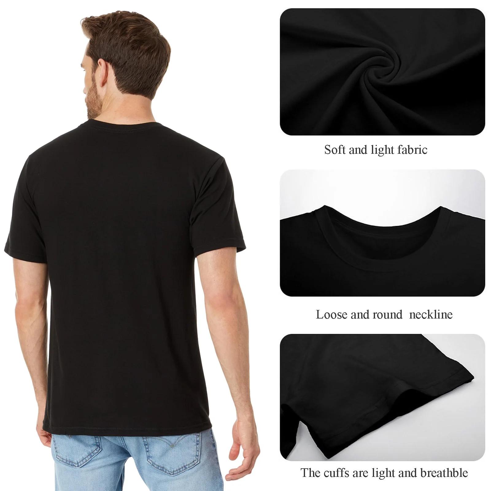 Just a Girl who Loves Avocado Guacamole Vegan Vegetarian Birthday Gift Mens T Shirt Black Small