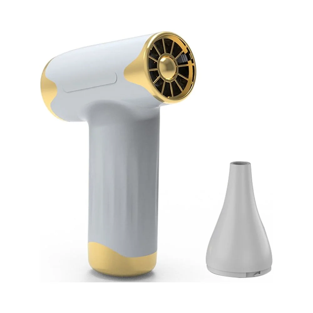 Cordless Handheld Air Blower - High Speed Electric Air Duster - Brushless Motor - Rechargeable Battery - 4 Adjustable Speeds - Camping, Dusting, Inflating, Cooling - Walmart Compliant