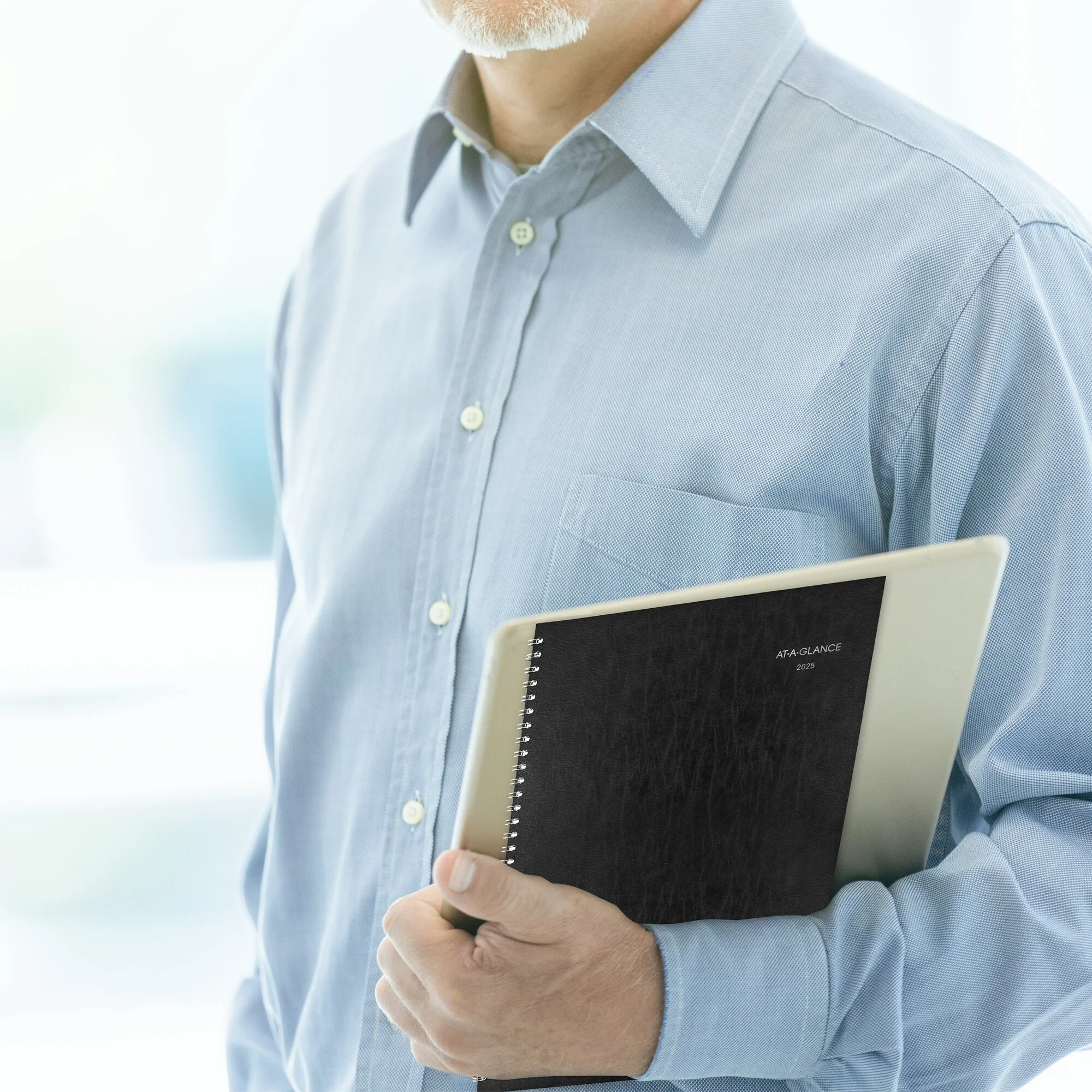 AT-A-GLANCE DayMinder 2025 Monthly Planner Black Large 8 x 12 - Monthly Planners