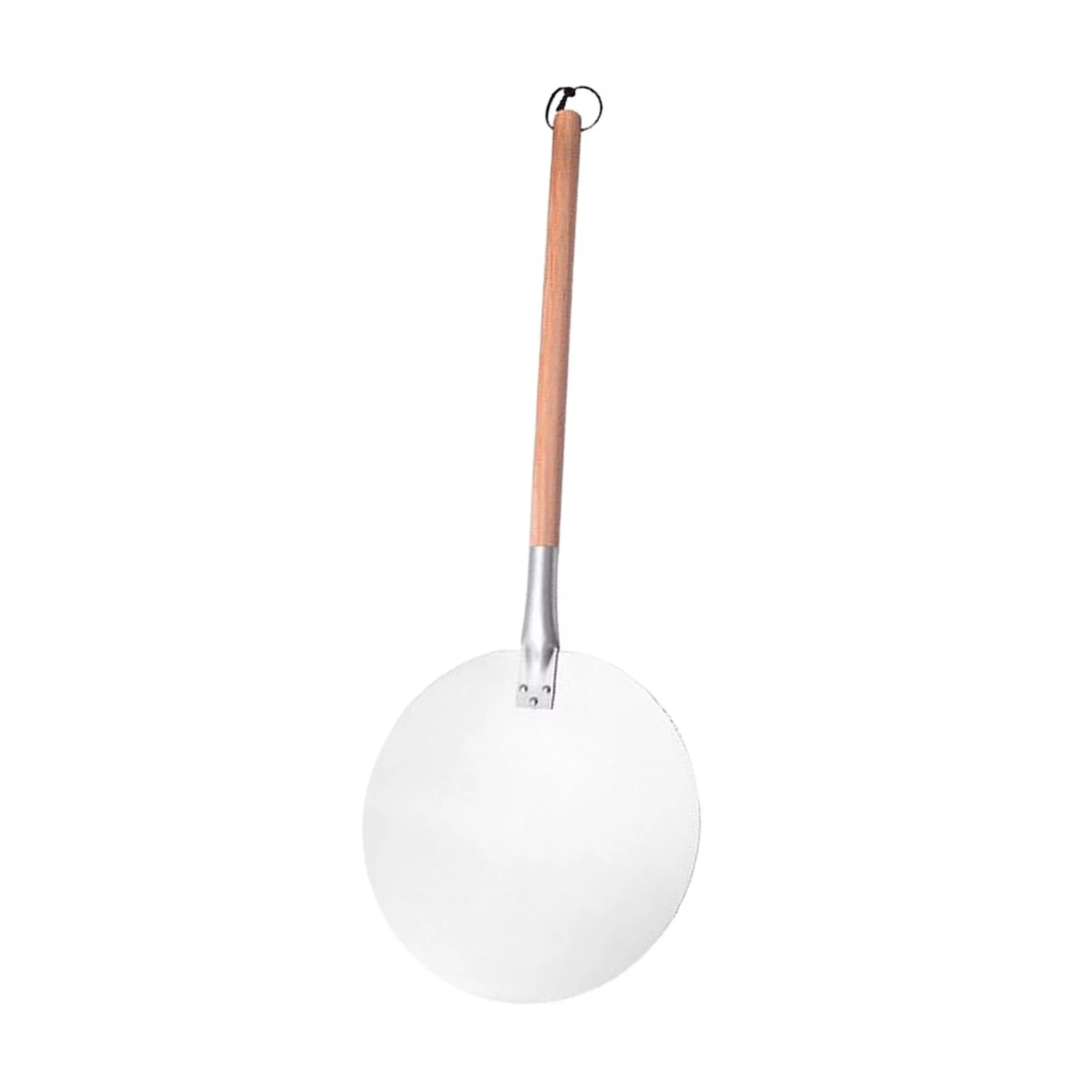Durable Pizza Spade, Convenient, with Wooden Handle, Homemade Pizza Bread Metal Pizza Paddle Pizza Peel for Kitchen Bread Pasta Pastry Baking 82cm