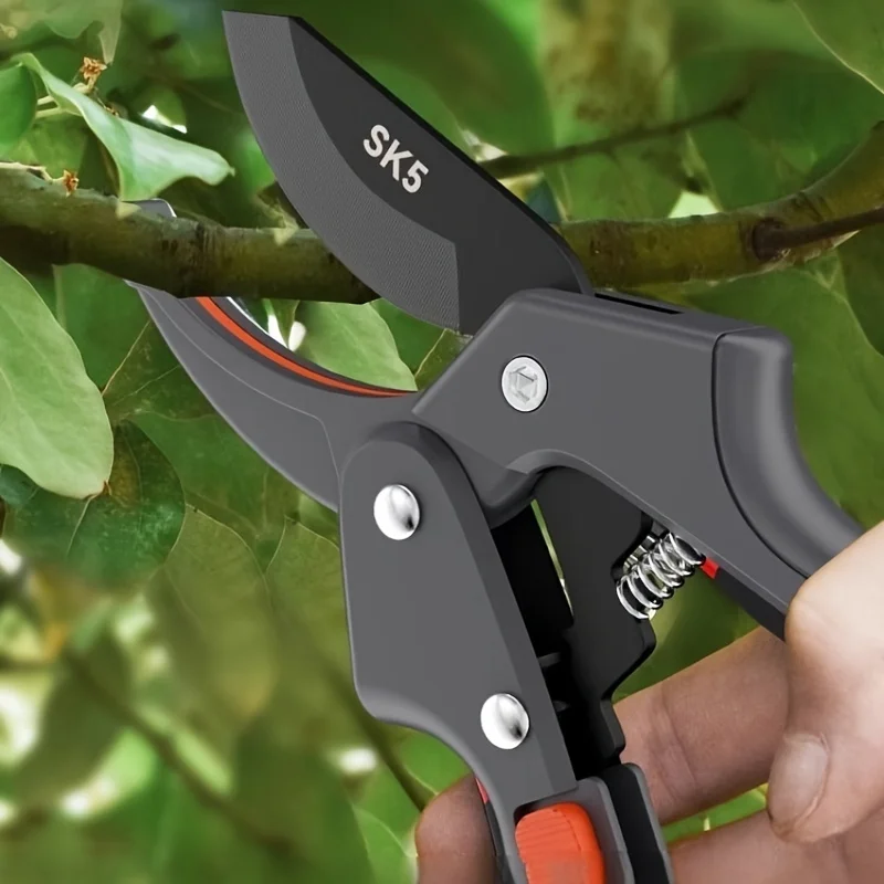 1pc Ergonomic Pruning Shears - Comfort Grip for Weak/Arthritic Hands - Durable Garden Cutter for Men & Women - Gardening & Hand Tool