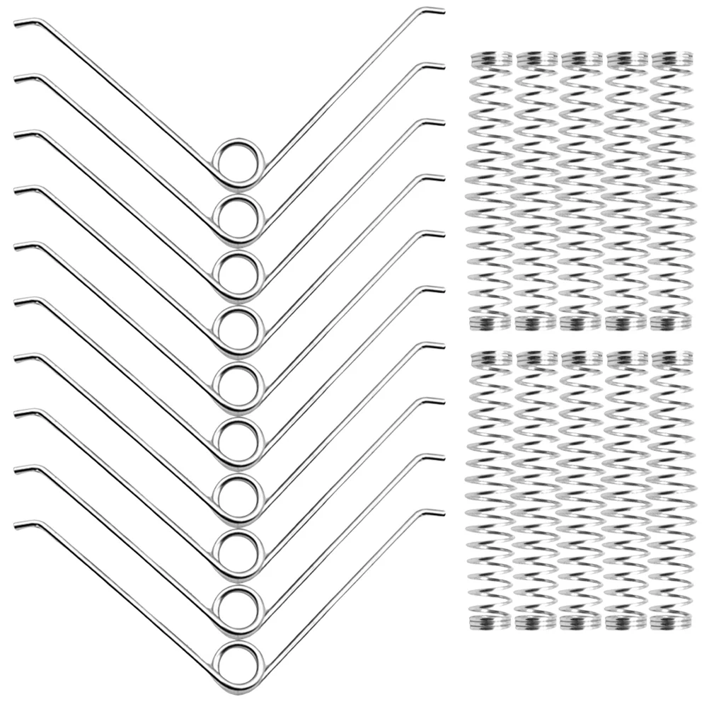 Yueyihe 20Pcs Pruner Replacement Springs V-Shape Compression Springs Trimming Scissor Torsion Springs