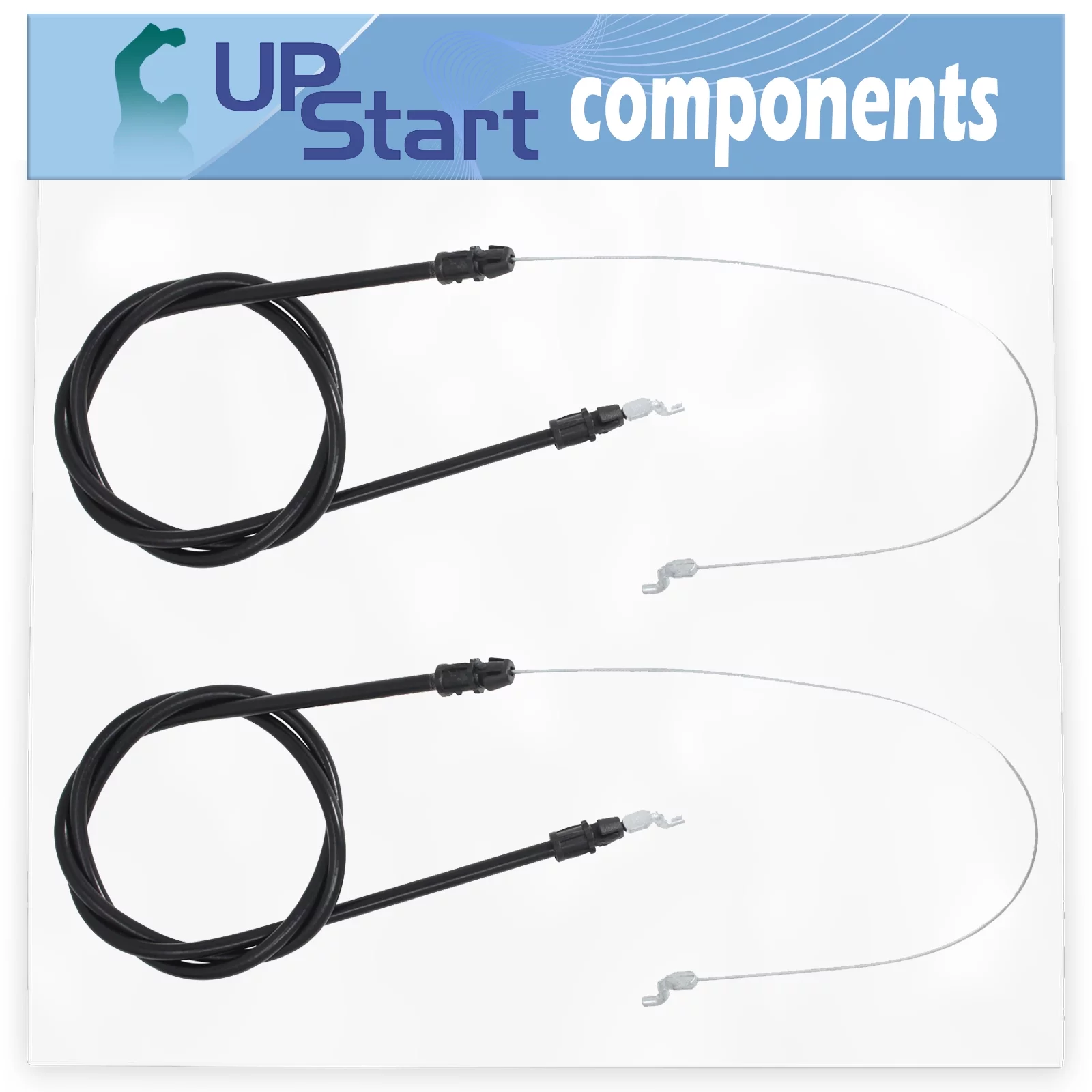 2-Pack 746-1113 Blade Control Cable Replacement for MTD 12A-B2A3778 (2017) Lawn Mower - Compatible with 946-1113A Control Cable