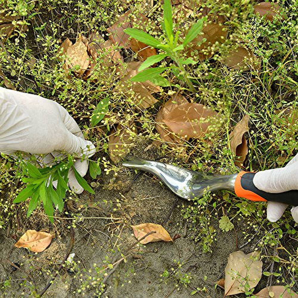 GANCHUN Hand Weeder Tool,Garden Weeding Tools with Ergonomic Handle,Garden Lawn Farmland Transplant Gardening Bonsai Tools
