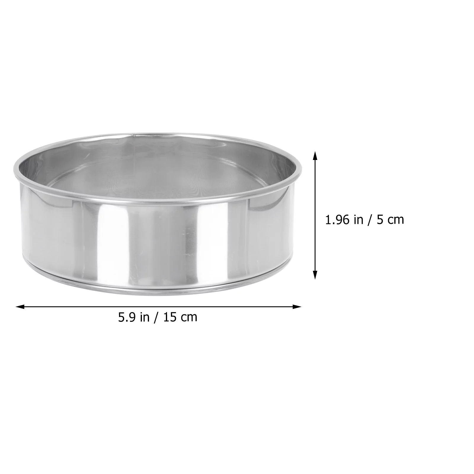 Soil Sieve Sifting Pan Mesh Garden Bonsai Sifter Gardening Strainer Flour Sift Manual Seeding Metal Steel Stainless