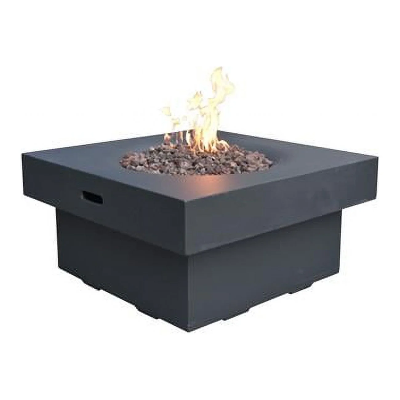Modeno OFG141BK-NG Branford Fire Table - Natural Gas, Concrete Black Color