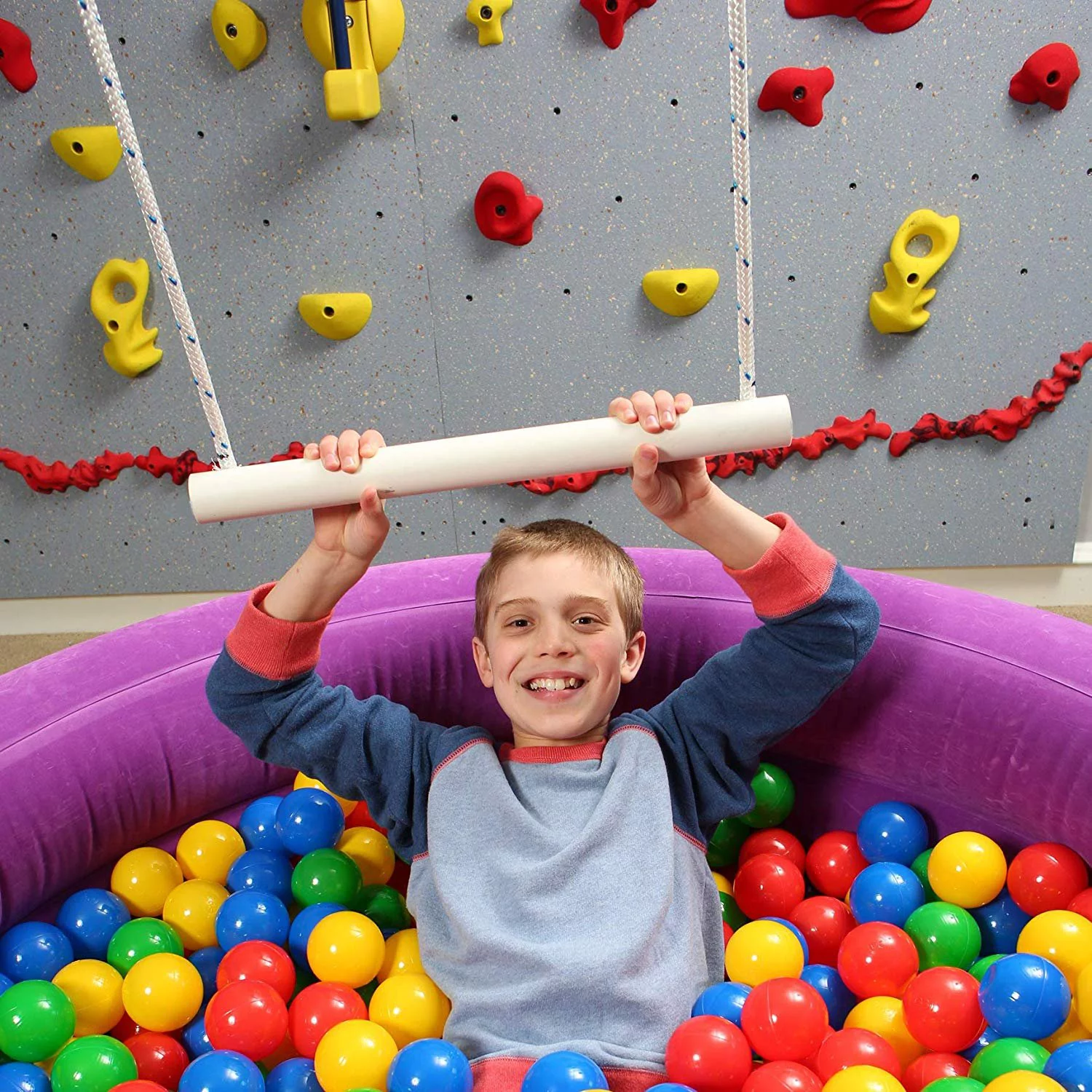 Adjustable Double Trapeze Bar Swing