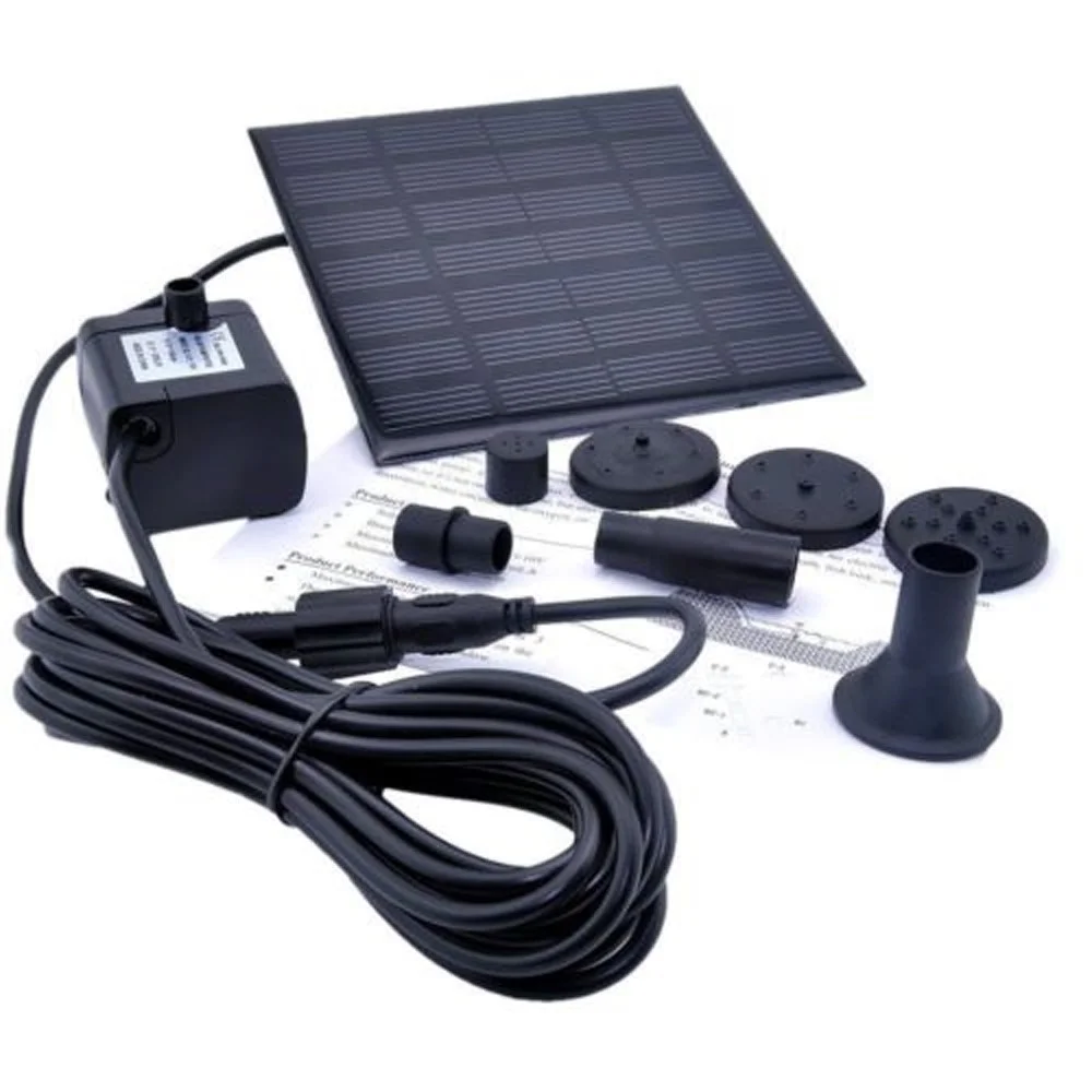 YDNGF Solar Sprinkler Solar Power Kit Submersible Pond Pool Watering Panel Garden Water Other