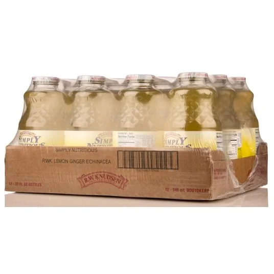 Knudsen Lemon Ginger Echinacea-6 x 32 floz