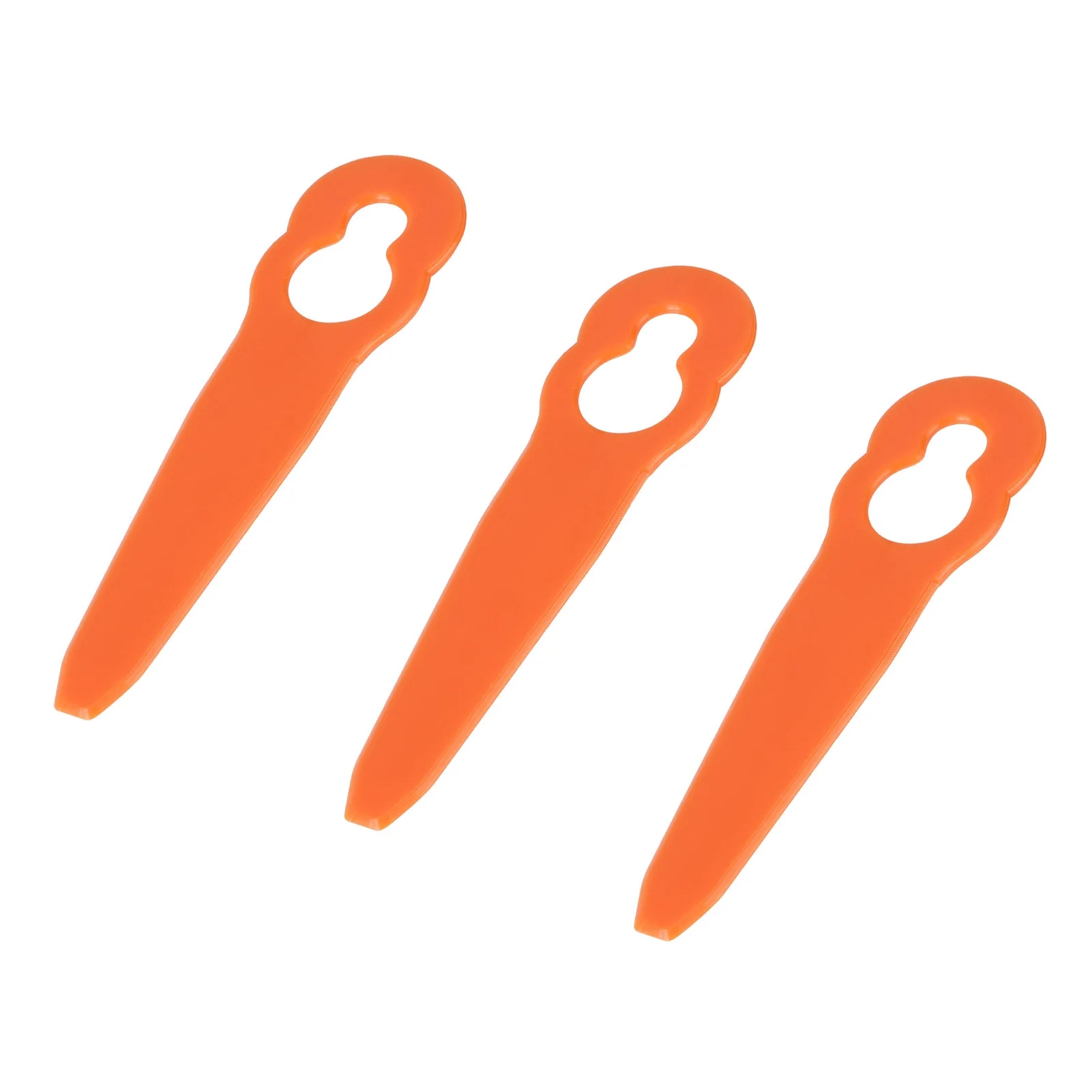 ZPSHYD Lawn Mower Cutter Blade, 24Pcs Lawn Mower Trimmer Plastic Cutter Blade Replacement Parts Compatible with Stihl Polycut 2-2