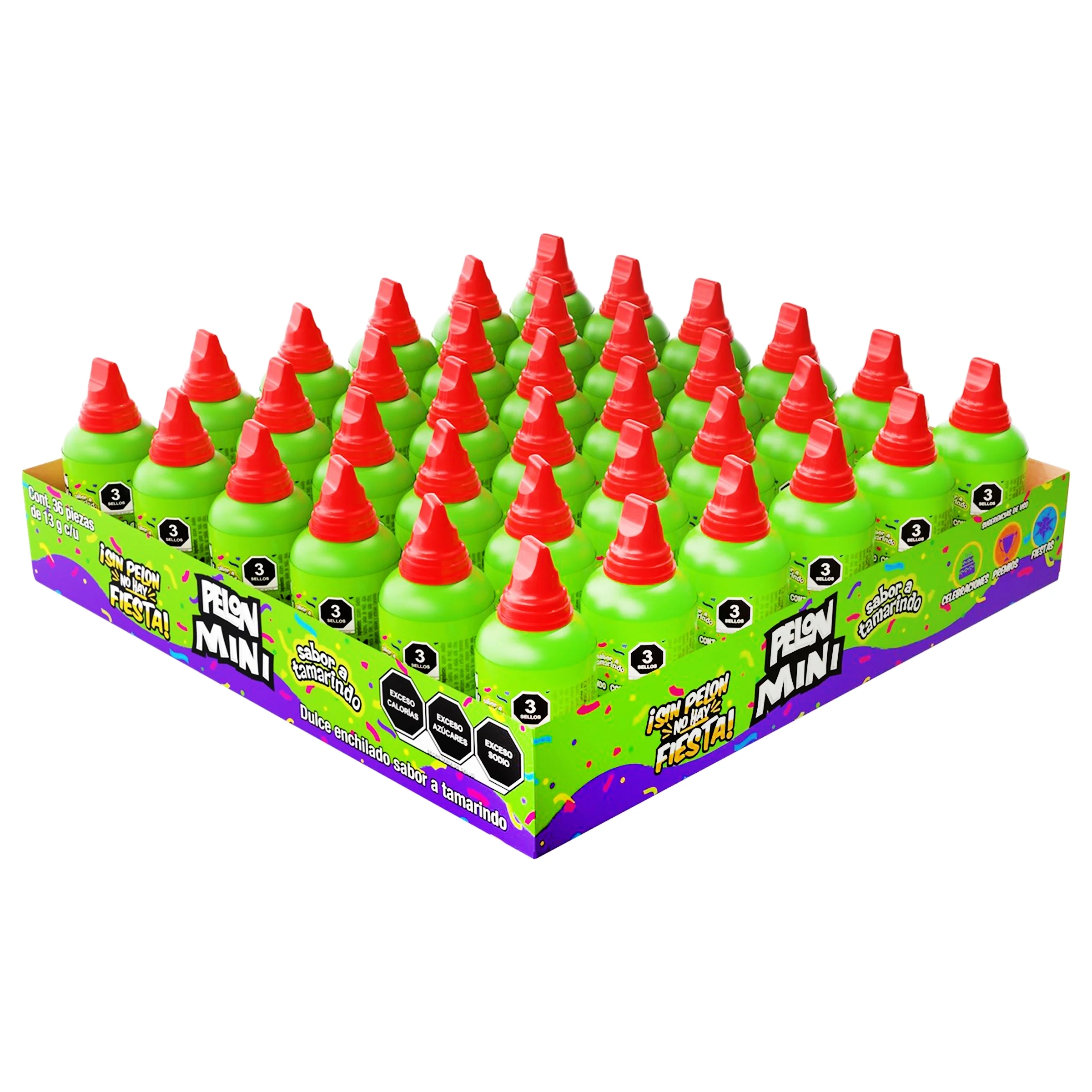 36 Pelon Mini Tamarind Flavor 13 g