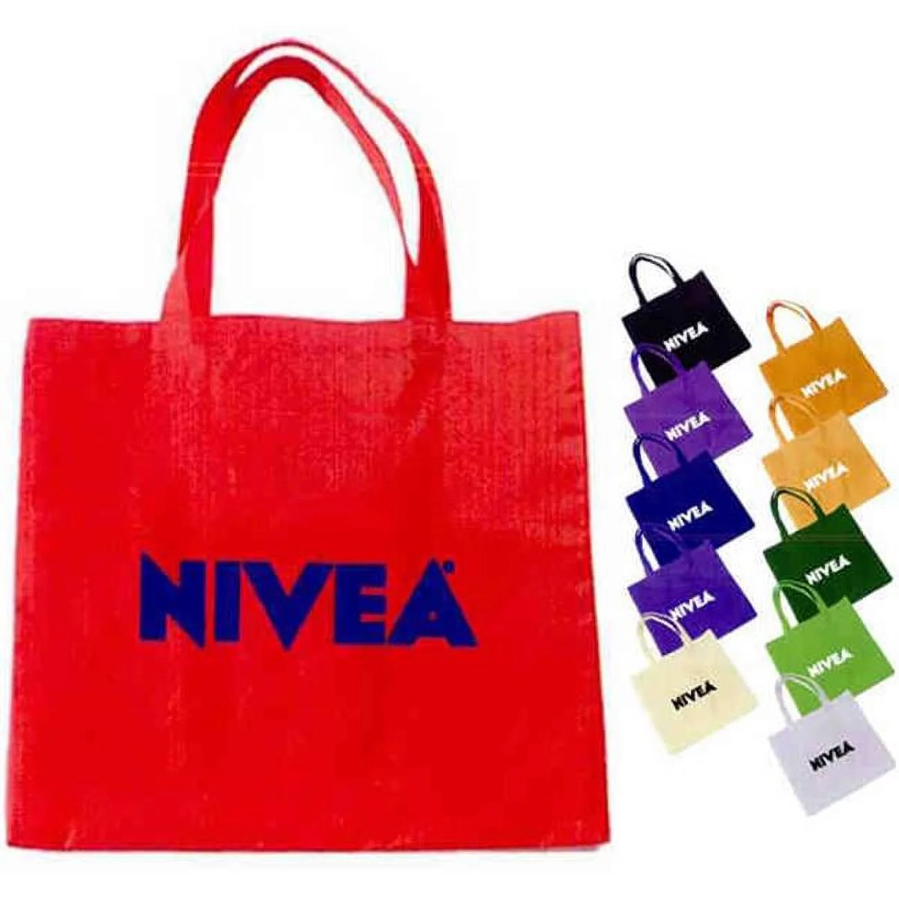 Superbagline QSB56 Orange Convention Tote - Pack of 50