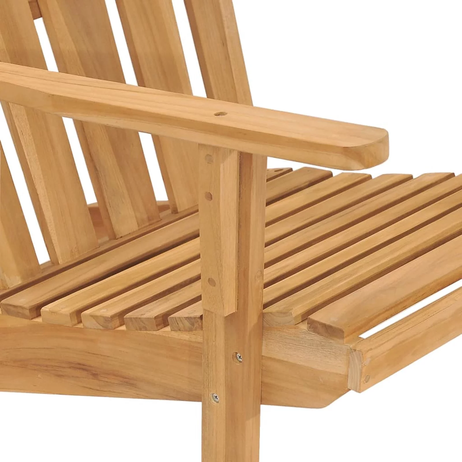 moobody Adirondack Chair Solid Teak Wood