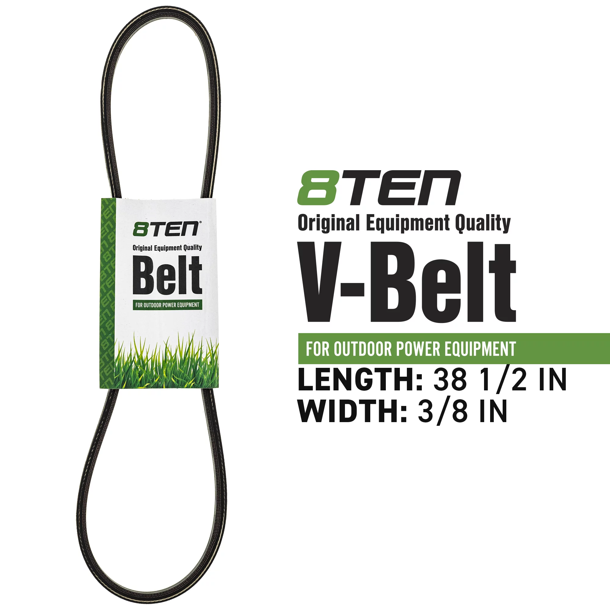 8TEN Raw Edge Drive Belt for Honda HRR216 HRS216 HRT216 22431-VG3-B00 810-CBL2506T