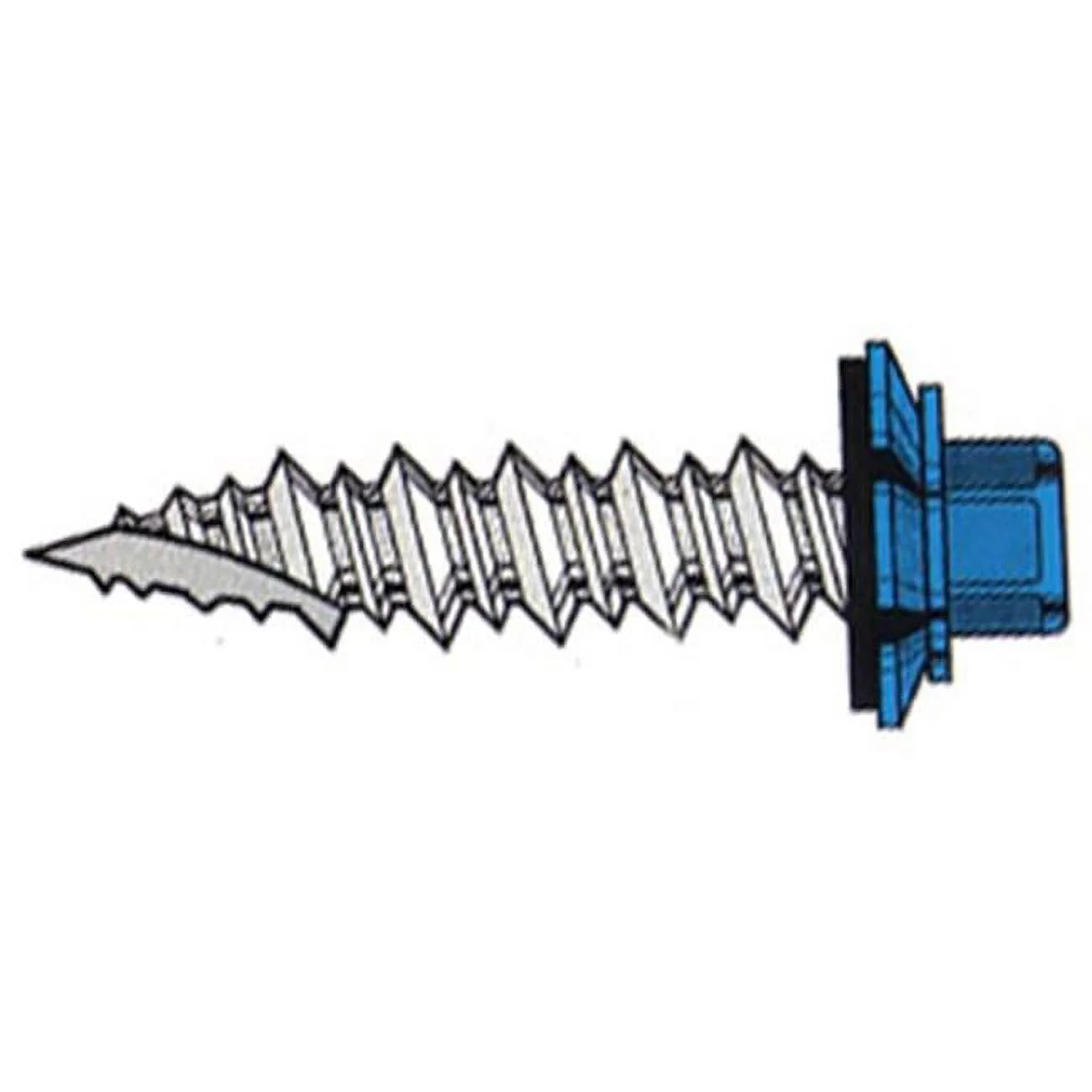 2.5 in. D-Grip with Evrseal Galvanized - Bag of 250