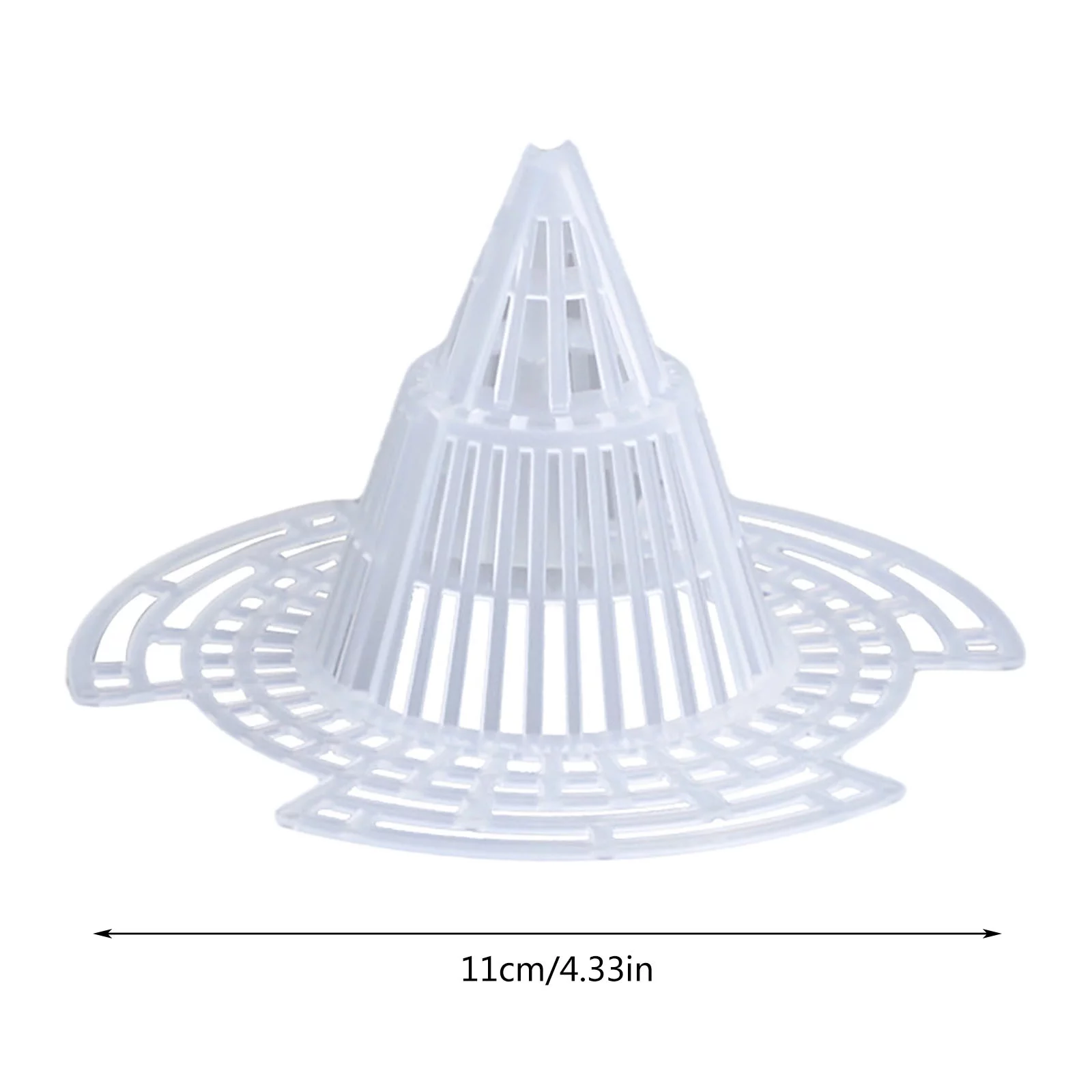 2PCS Flower Pot Bottom Strainer 3D Flower Pot Anti Leakage Soil Spacer Breathable Permeable Tapered Mat Mesh Modern Flower Pot Holder Resin Flower Outdoor Large Large Ceramic Vase for Flowers Ceramic