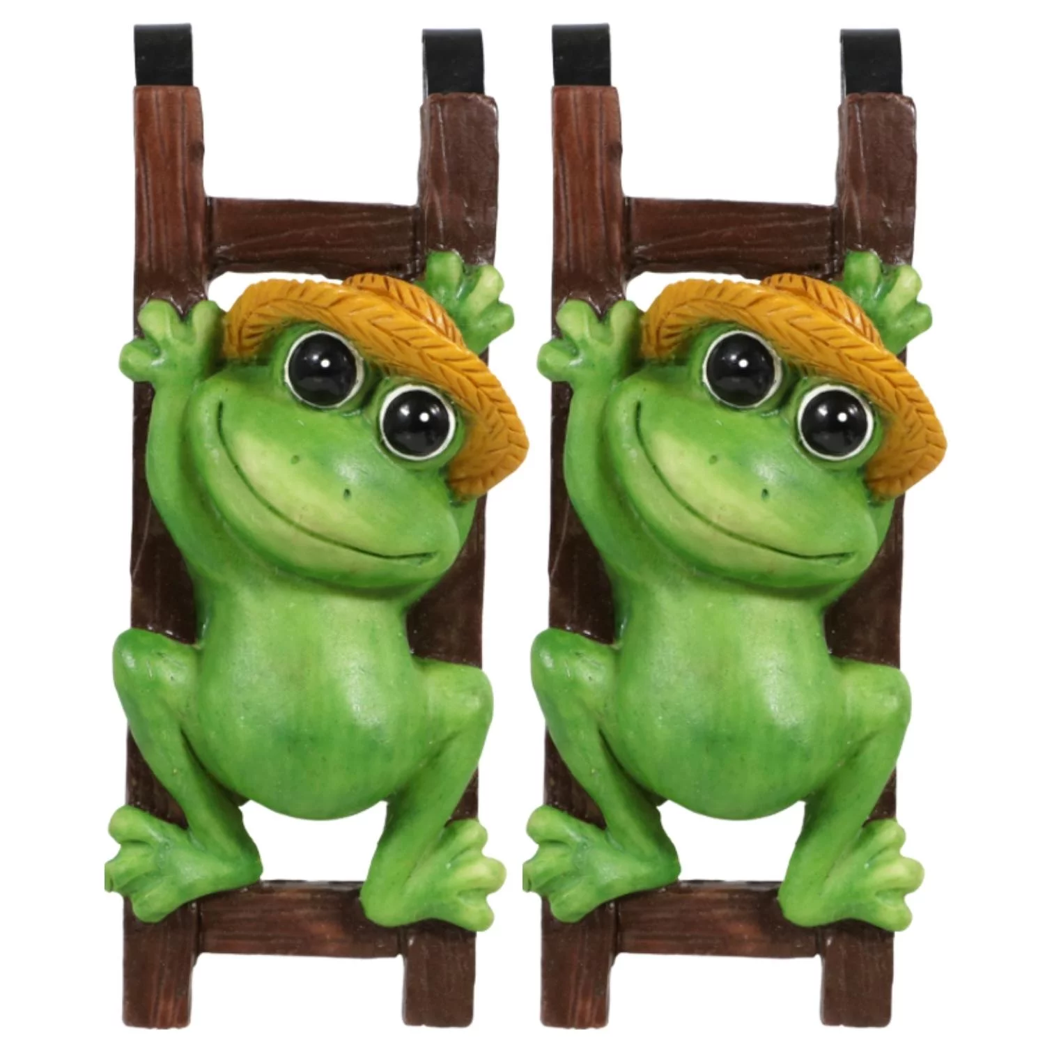 NS Flower Pot Hugger Figurine Frog Garden Décor Get All The Fun Collections of Pot Pal Climbers Hanging Planter Decorations Patio Yard Decor Indoor & Outdoor Pot Climbing Ornaments Set of 2