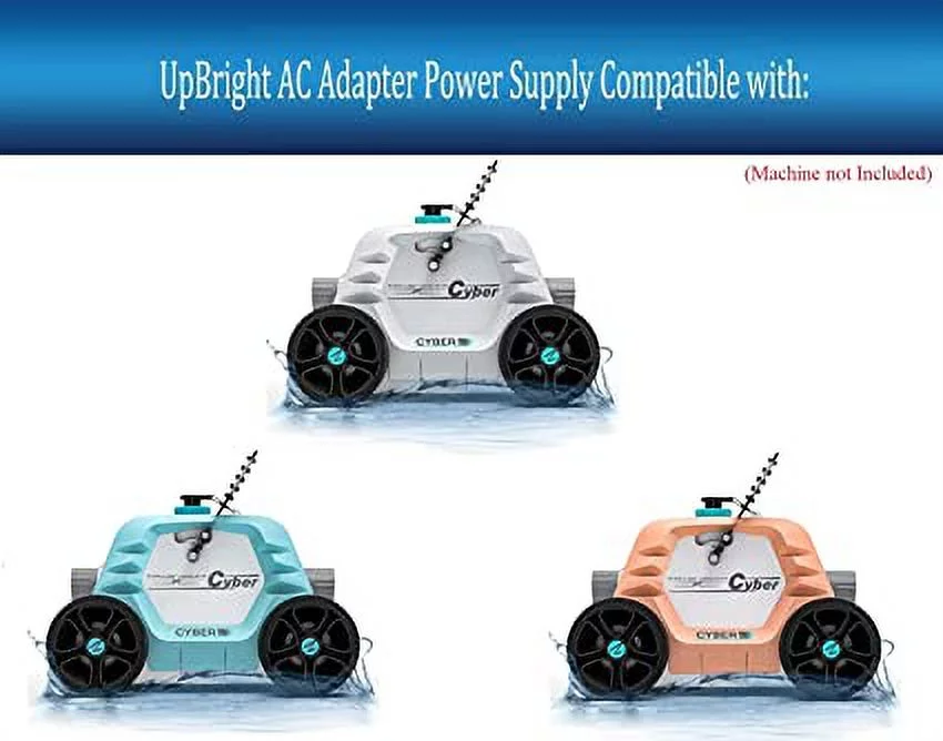 UpBright 12.6V AC/DC Adapter Compatible with Ofuzzi Winny Cyber 1000 Cyber1000 11.1V Li-ion Battery Cordless Robotic Automatic Swimming Pool Vacuum Floor Cleaner XSG1263000US Power Supply Charger PSU