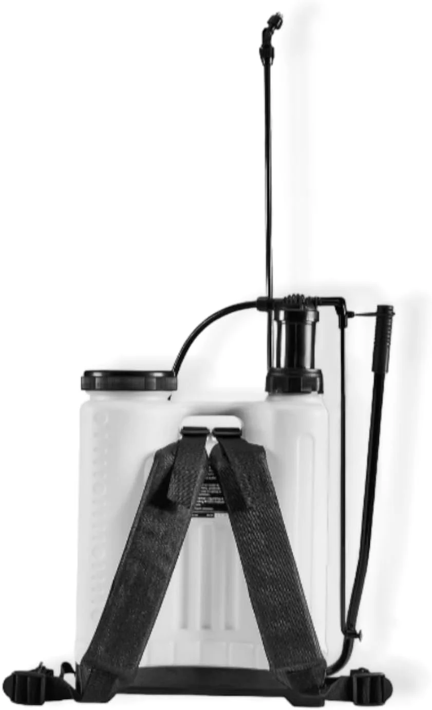 4 Gallon Garden Backpack Sprayer with 4 Nozzles, 12 PSI