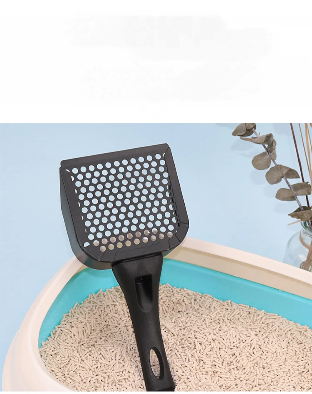 Cat litter spoon metal cat litter spoon cat and dog, cat litter shovel Pet Supplies