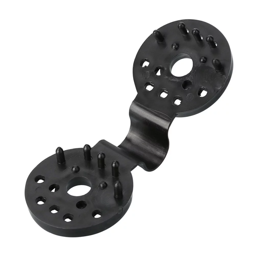 Gongxipen 2 Bags Sunshade Net Clip Greenhouse Shade Cloth Clips Plastic Instant Grommet Fence Shading Net Clips (Black)