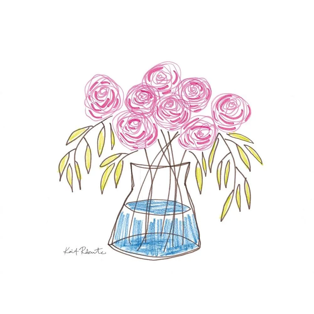 Roberts, Kait 14x11 Black Modern Framed Museum Art Print Titled - Sprucing Up the Apartment