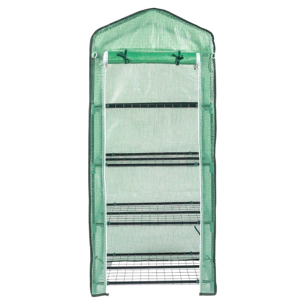 Mini Greenhouse Outdoor Portable Green House Gardening w/ 4 Tier PE Cover