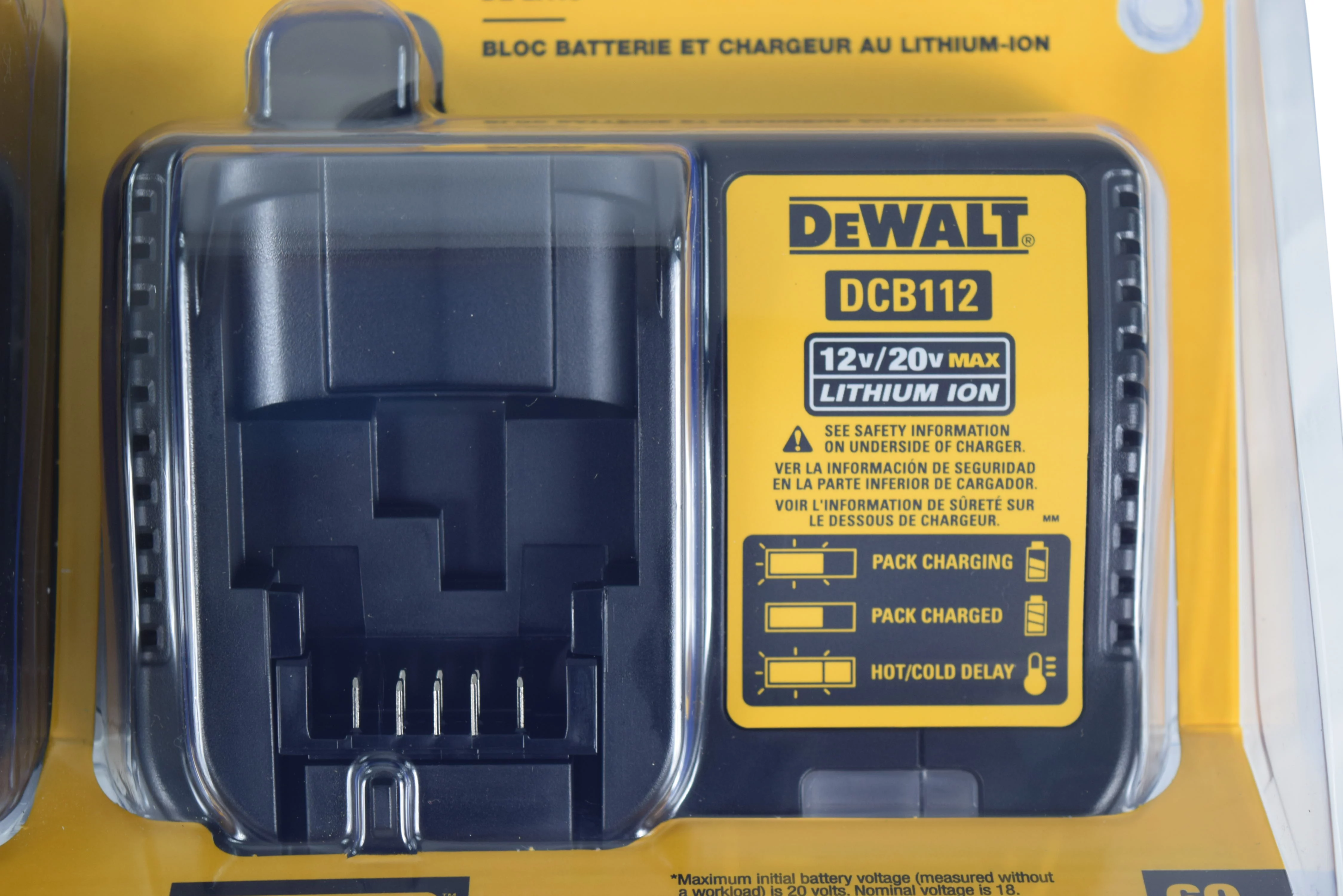 DeWalt DCB230C 20V 3.0Ah Lithium-Ion Battery & Charger Combo Pack