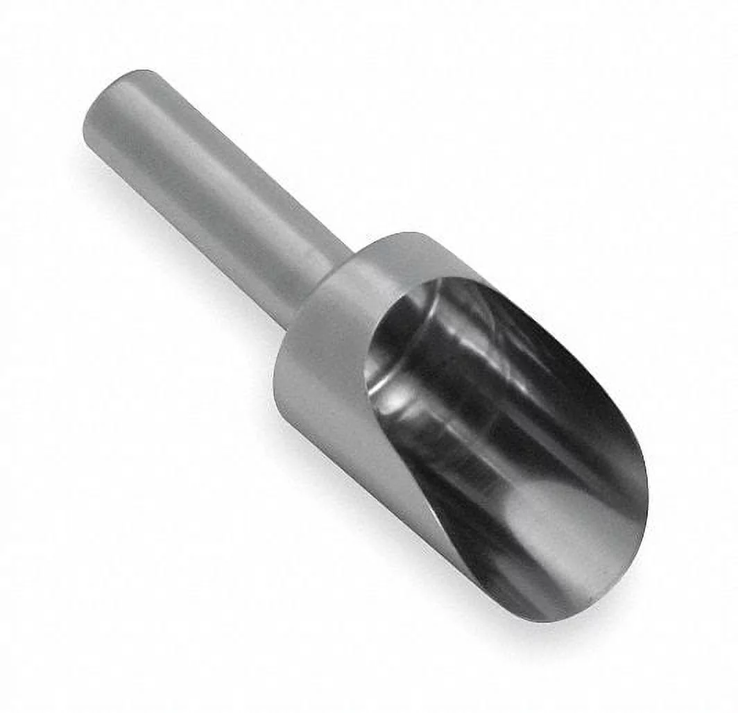 Sani-Lav Scoop,8 in L,Silver 3997