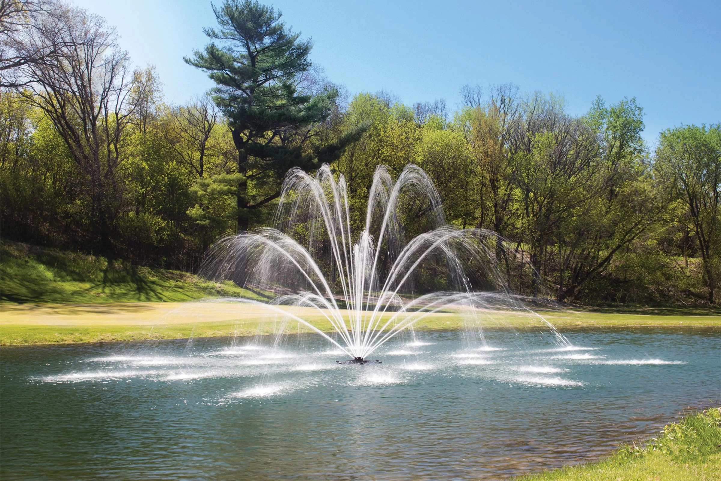 Kasco J Series 2 HP, 3 HP, 5 HP & 7-1/2 HP Mighty Oak Premium Fountain Nozzles Only (Fountain not Included)