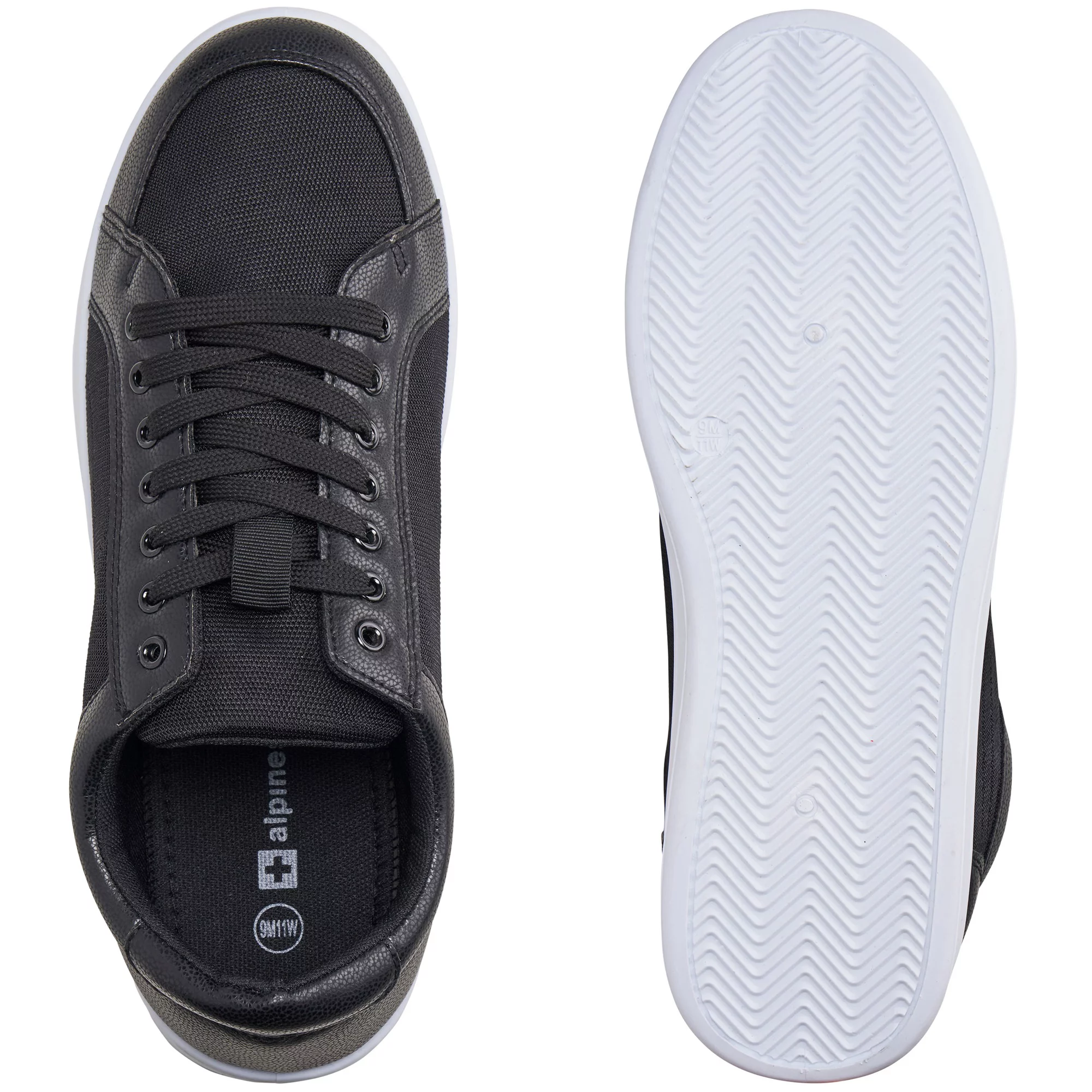 Alpine Swiss Craig Mens Fashion Sneakers Retro Lace Up Low Top Tennis Shoes